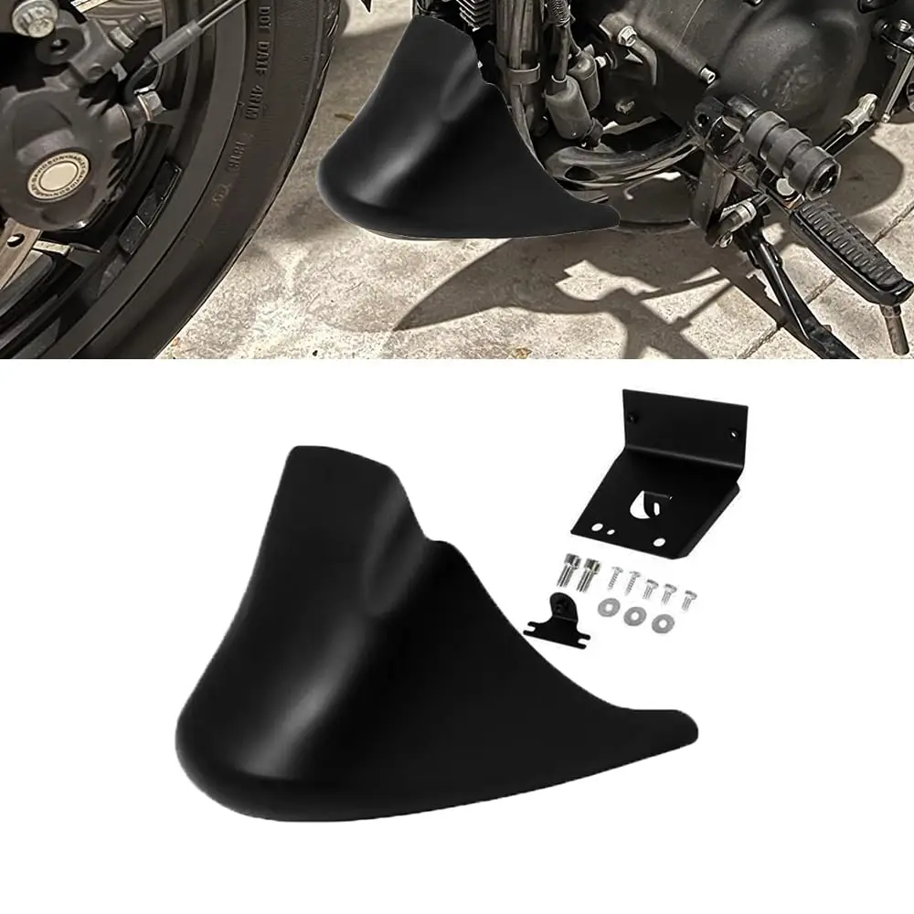 Motorcycle Black Front Bottom Spoiler Mudguard Air Dam Chin Fairing For Harley Sportster XL Iron 883 1200 Models
Motorcycle Black Front Bottom Spoiler Mudguard Air Dam Chin Fairing For Harley Sportster XL Iron 883 1200 Models