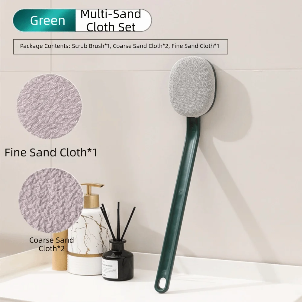 Long Handle Bath Shower Brush Coarse/Fine Sand Lightweight Back Scrubber Brush Universal Reusable Body Brush Deep Cleaning
Long Handle Bath Shower Brush Coarse/Fine Sand Lightweight Back Scrubber Brush Universal Reusable Body Brush Deep Cleaning