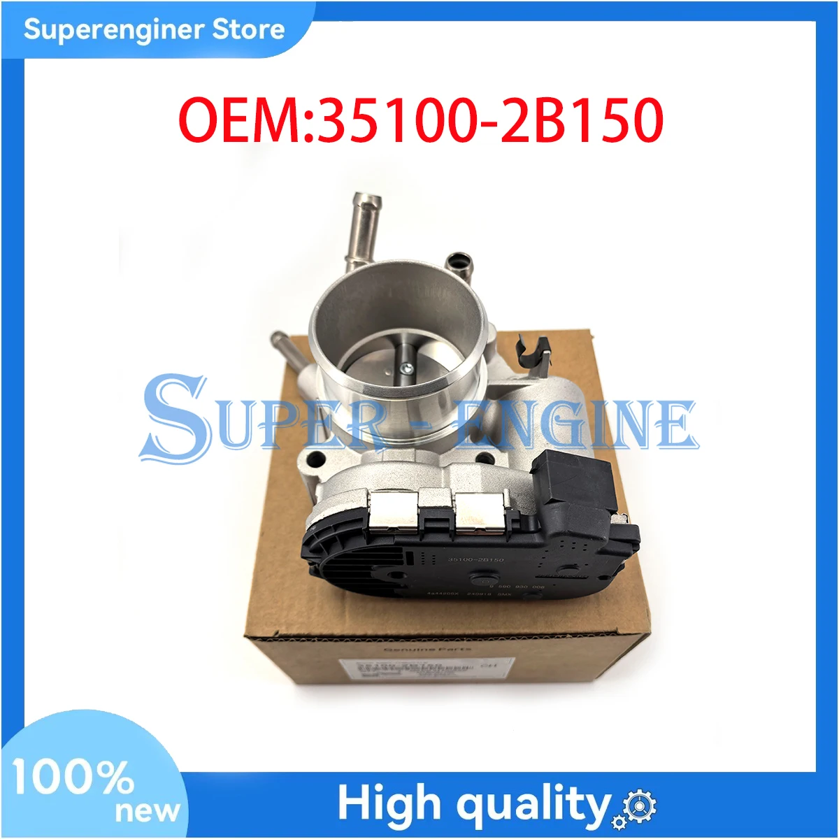 Brand New Throttle Body 35100-2B150 Fit For Hyundai Veloster Kia Soul RIO L4 1.6L 351002B150
Brand New Throttle Body 35100-2B150 Fit For Hyundai Veloster Kia Soul RIO L4 1.6L 351002B150
