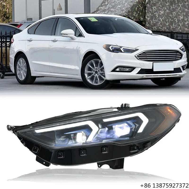 Автомобильные фары для Ford Fusion/Mondeo 2017-2020: Светодиодные фары с динамической анимацией сигналов поворота и ДХО, модифицированные модели
Автомобильные фары для Ford Fusion/Mondeo 2017-2020: Светодиодные фары с динамической анимацией сигналов поворота и ДХО, модифицированные модели