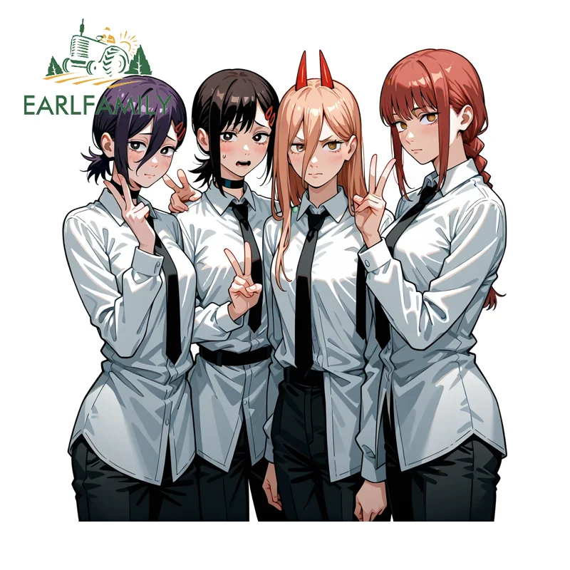 EARLFAMILY Multiple Girls Reze Makima Car Stickers Popular Anime Theme Decal Custom Printing Vinyl Fashion Occlusion Scratch
EARLFAMILY Multiple Girls Reze Makima Car Stickers Popular Anime Theme Decal Custom Printing Vinyl Fashion Occlusion Scratch