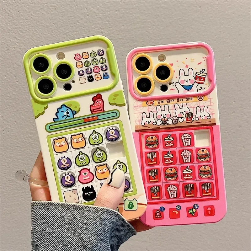 Cute Fun Puzzle Game Nine Grid Relax Phone Case For iPhone Case 16 15 14 13 12 11 Pro Max Phone Y2K Girl Merry Christmas Cover
Cute Fun Puzzle Game Nine Grid Relax Phone Case For iPhone Case 16 15 14 13 12 11 Pro Max Phone Y2K Girl Merry Christmas Cover