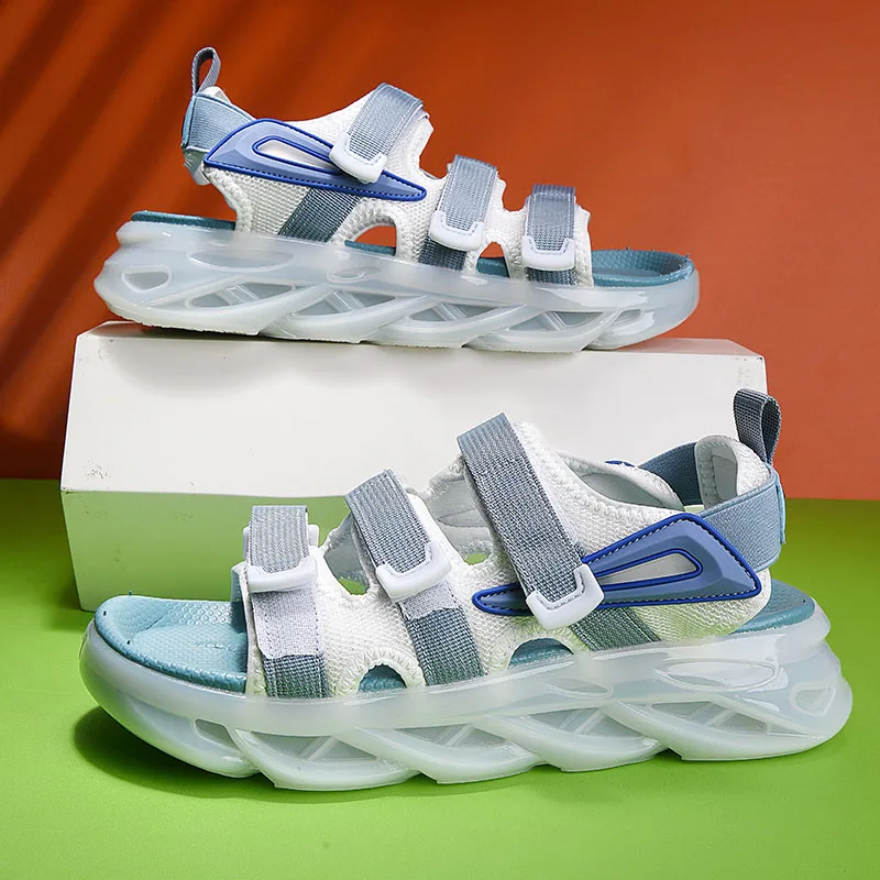 Men's Quick Dry Mesh Flat Sandals Fashion and Comfortable Mens Beach Sneakers High Quality Thick Sole Outdoor Beach Sandals Male
Men's Quick Dry Mesh Flat Sandals Fashion and Comfortable Mens Beach Sneakers High Quality Thick Sole Outdoor Beach Sandals Male