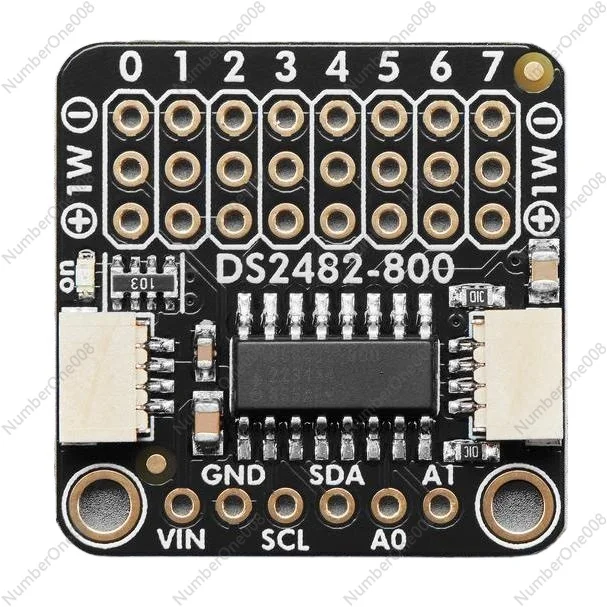 6027 8-канальная интерфейсная плата адаптера шины I2C на 1-проводная для разработки микроконтроллеров датчиков
6027 8-канальная интерфейсная плата адаптера шины I2C на 1-проводная для разработки микроконтроллеров датчиков