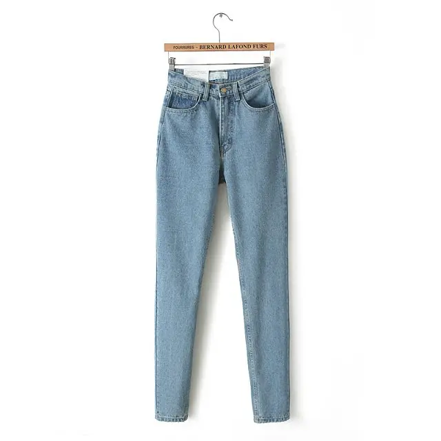 High Waist Slim Fit Denim Jeans Women's Spring Fashion Retro Style Non-Stretch Pure Color Trousers Casual Straight Leg Pants
High Waist Slim Fit Denim Jeans Women's Spring Fashion Retro Style Non-Stretch Pure Color Trousers Casual Straight Leg Pants