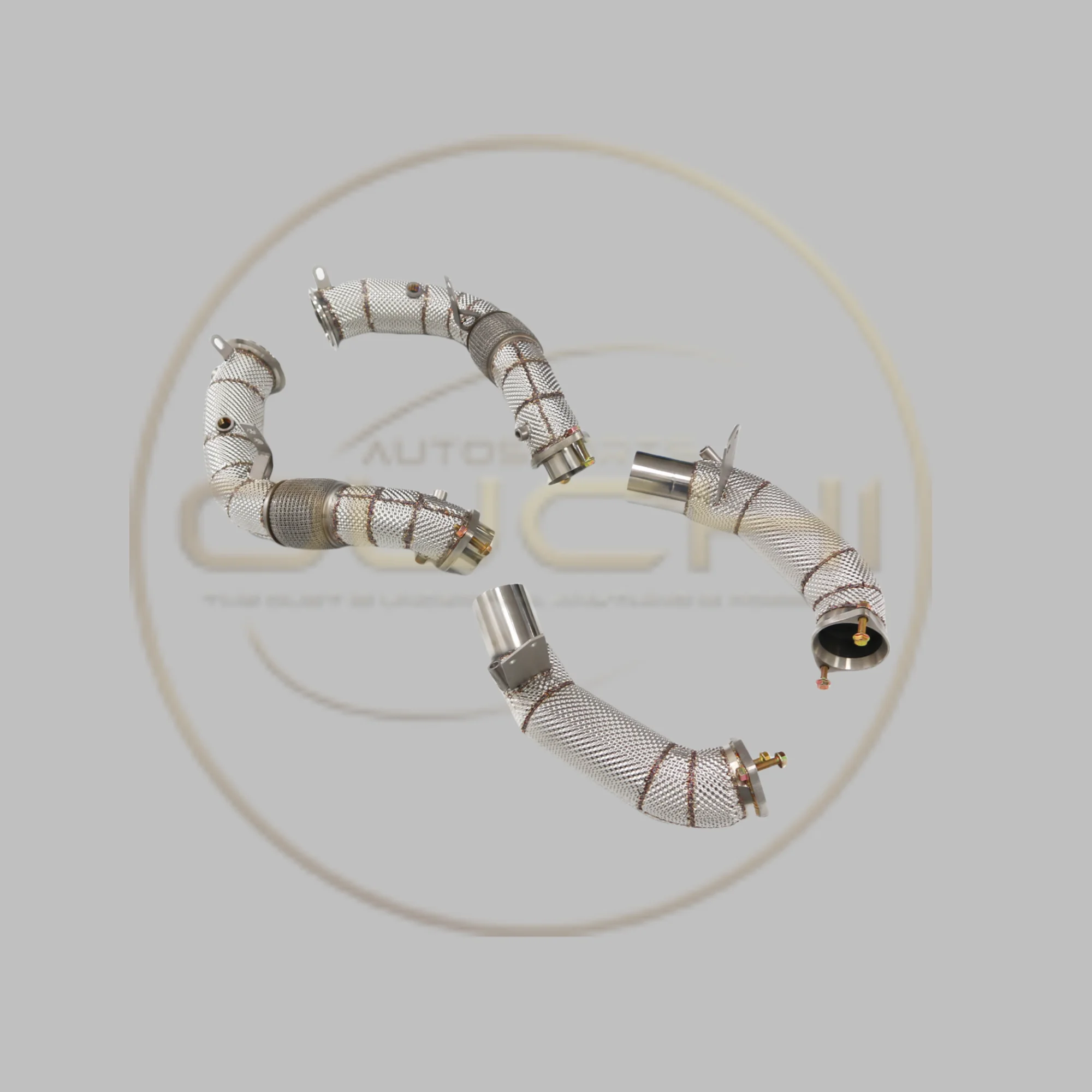 OUCHI Factory Dierct Sales High Performance Downpipe For BMW M550i 750i 850i Stainless Steel With Heat Shield Car Exhaust Parts
OUCHI Factory Dierct Sales High Performance Downpipe For BMW M550i 750i 850i Stainless Steel With Heat Shield Car Exhaust Parts