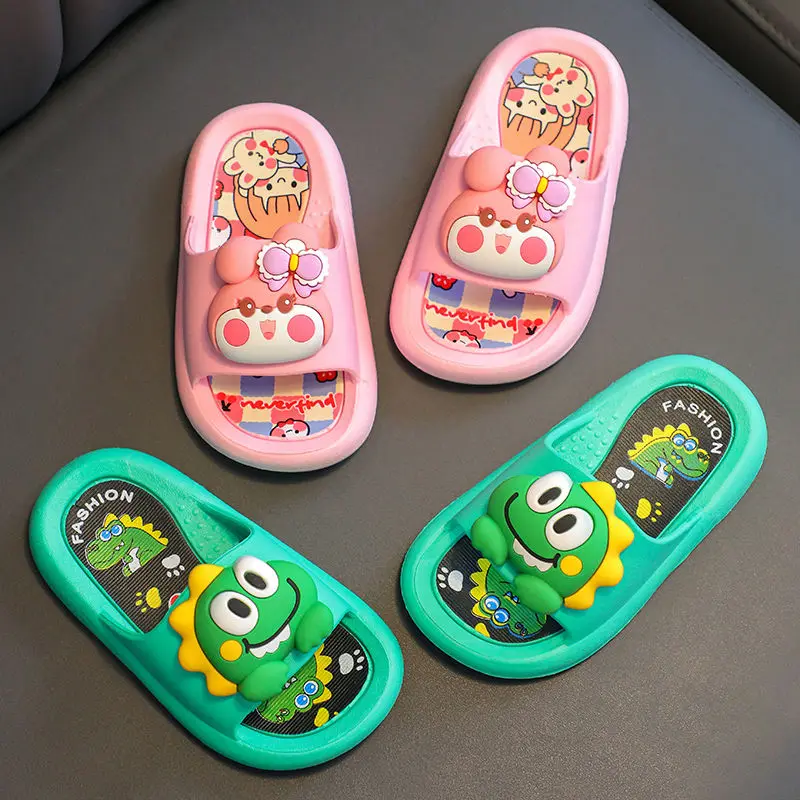 Kids Open Toe Slippers,Cartoon Cute Dinosaur Rabbit Slippers,Leisure Entertainment Fashion Outdoor Slippers,Home Anti-slip Slipp
Kids Open Toe Slippers,Cartoon Cute Dinosaur Rabbit Slippers,Leisure Entertainment Fashion Outdoor Slippers,Home Anti-slip Slipp
