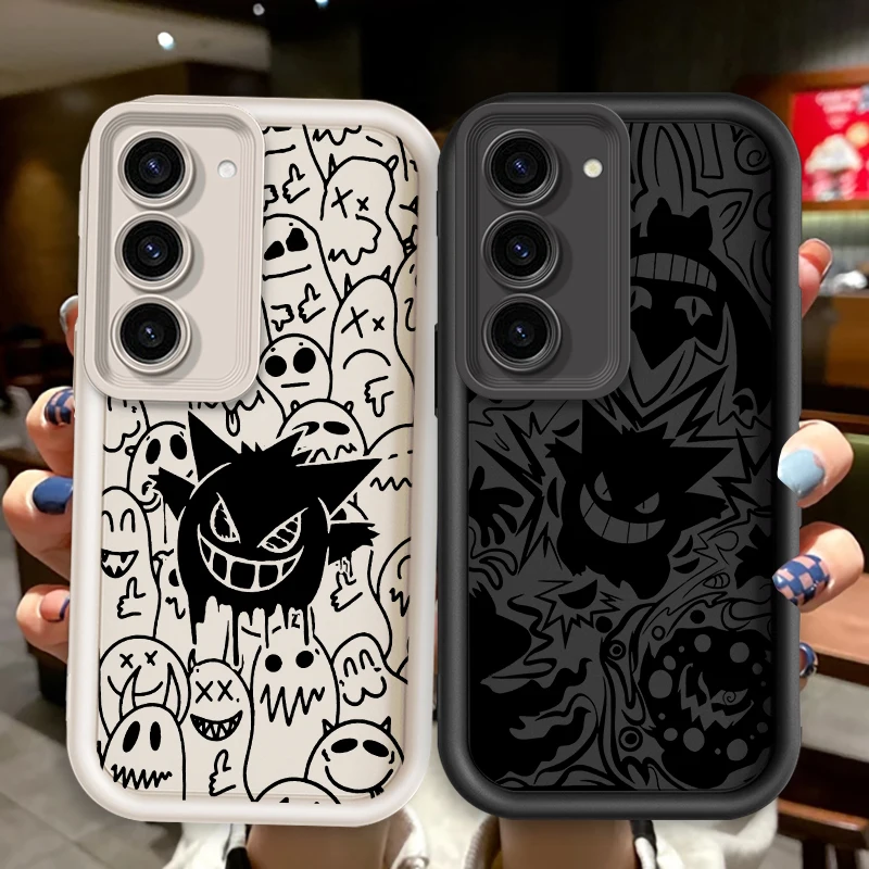 Cartoon P-Pokemones G-Gengars For Samsung Note 20 S24 S23 S22 S21 S20 Ultra Plus FE A25 A23 A22 A55 A35 5G Eye Ladder Cover
Cartoon P-Pokemones G-Gengars For Samsung Note 20 S24 S23 S22 S21 S20 Ultra Plus FE A25 A23 A22 A55 A35 5G Eye Ladder Cover