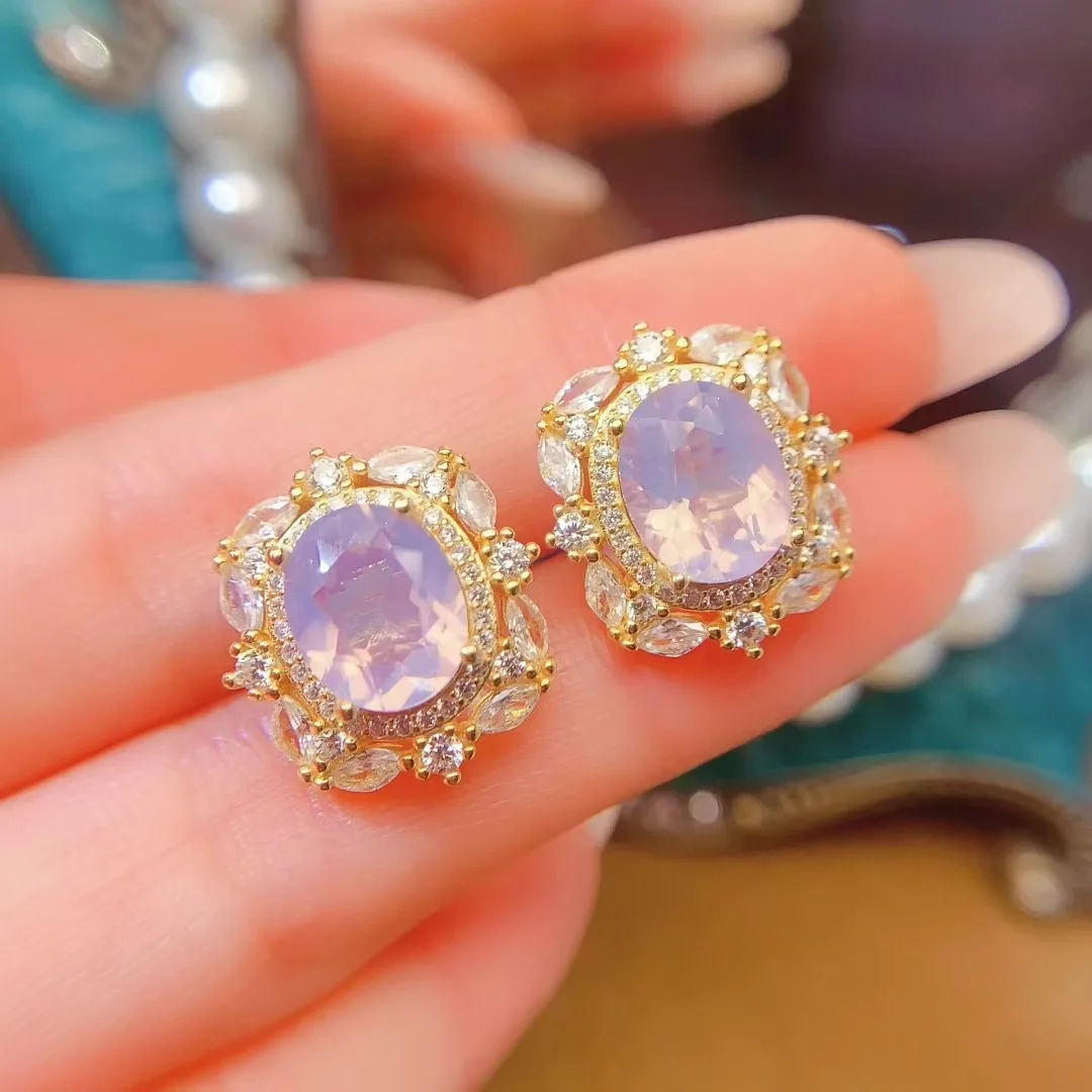 KJJEAXCMY High End Women's Earrings Natural Amethyst S925 Silver with Electroplating Boasting High Clarity Full Brilliance
KJJEAXCMY High End Women's Earrings Natural Amethyst S925 Silver with Electroplating Boasting High Clarity Full Brilliance