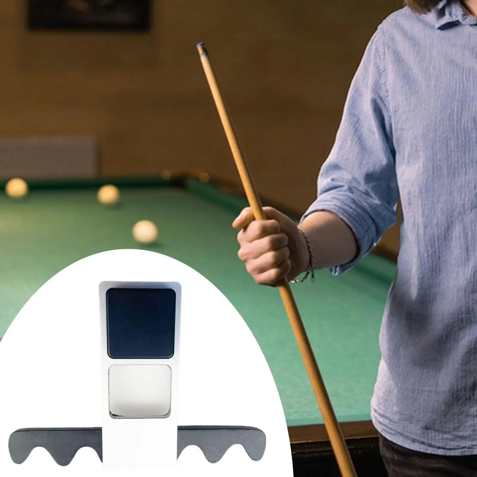 Portable Pool Stick Holder, Pool Cue Stick Holder, Professional Foldable Non Slip Metal Pool Cue Holder for Table
Portable Pool Stick Holder, Pool Cue Stick Holder, Professional Foldable Non Slip Metal Pool Cue Holder for Table
