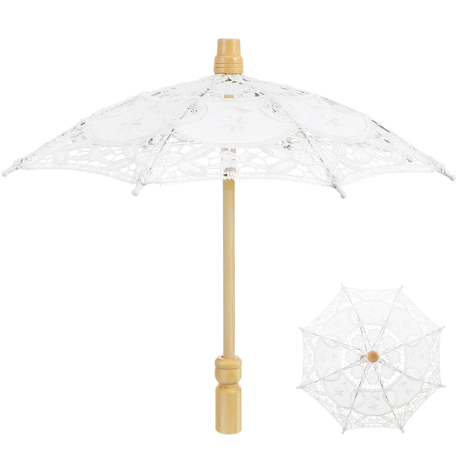 Cotton Umbrella Wedding Parasol Lace Embroidery Parasol Photo Props Bridal Decoration Durable Lace Umbrella Handle
Cotton Umbrella Wedding Parasol Lace Embroidery Parasol Photo Props Bridal Decoration Durable Lace Umbrella Handle
