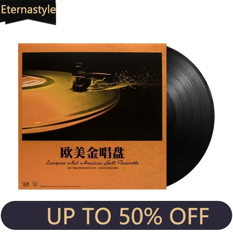 LP Vinyl Records, European and American Gold Record Disks, Selected English Songs, 12-inch Gramophone Record Disks Music Gift
LP Vinyl Records, European and American Gold Record Disks, Selected English Songs, 12-inch Gramophone Record Disks Music Gift