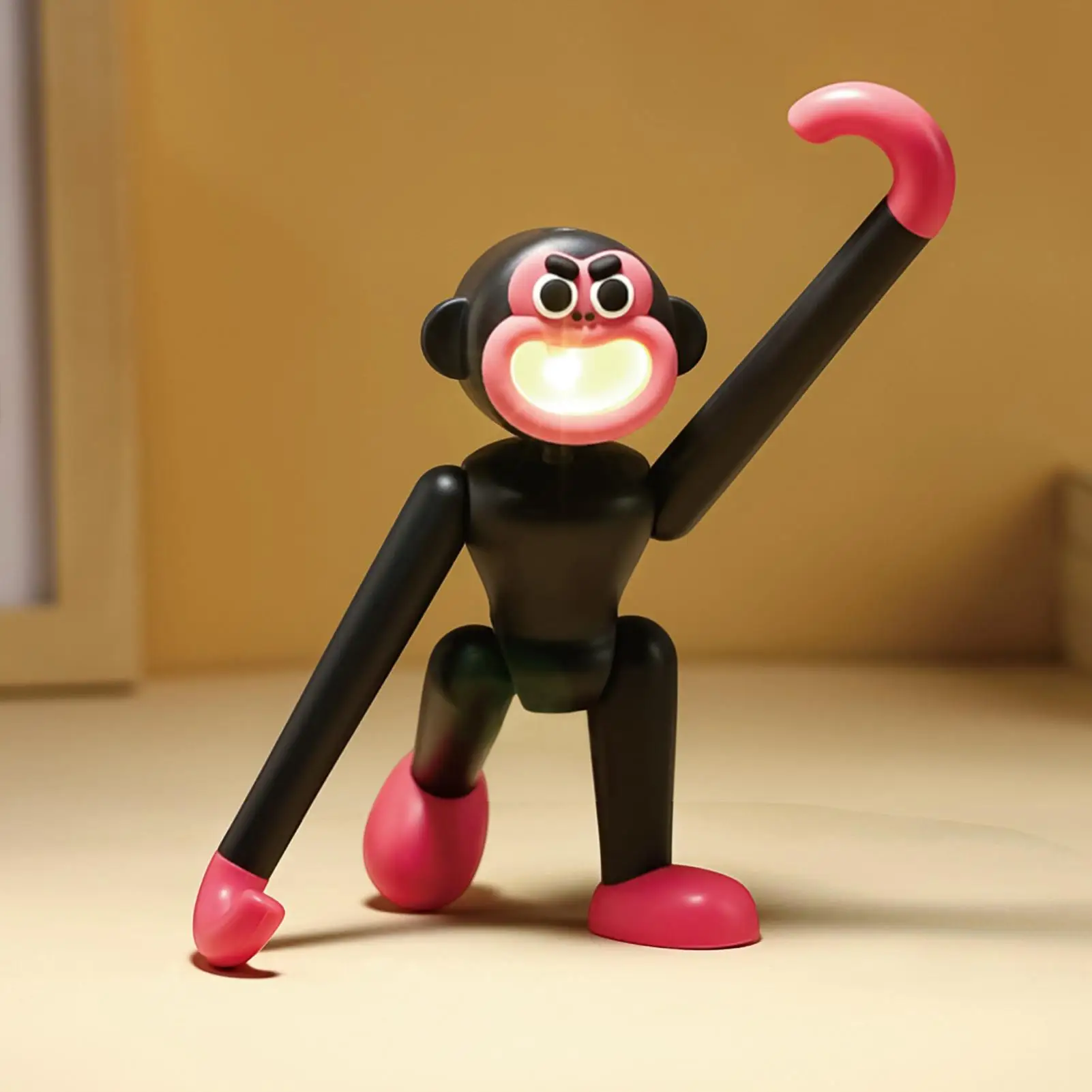 2In1 Cute Monkey Night Light Flexible Hanging Or Sitting Nightlight Foldable Lamp Joints Phone Holder Decor For Nursery Bedroom
2In1 Cute Monkey Night Light Flexible Hanging Or Sitting Nightlight Foldable Lamp Joints Phone Holder Decor For Nursery Bedroom
