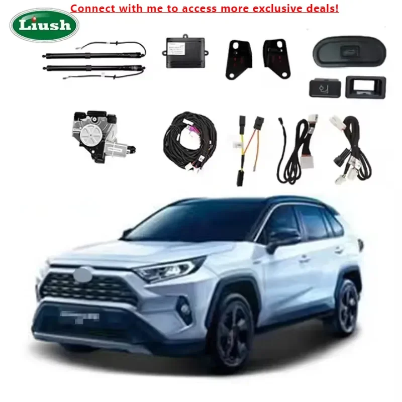 Factory Liush Electric Driving Position Unlocked Sound Alarm Remote Control Car Tail Gate Lift Kit For Toyota RAV4 Kick Sensor
Factory Liush Electric Driving Position Unlocked Sound Alarm Remote Control Car Tail Gate Lift Kit For Toyota RAV4 Kick Sensor