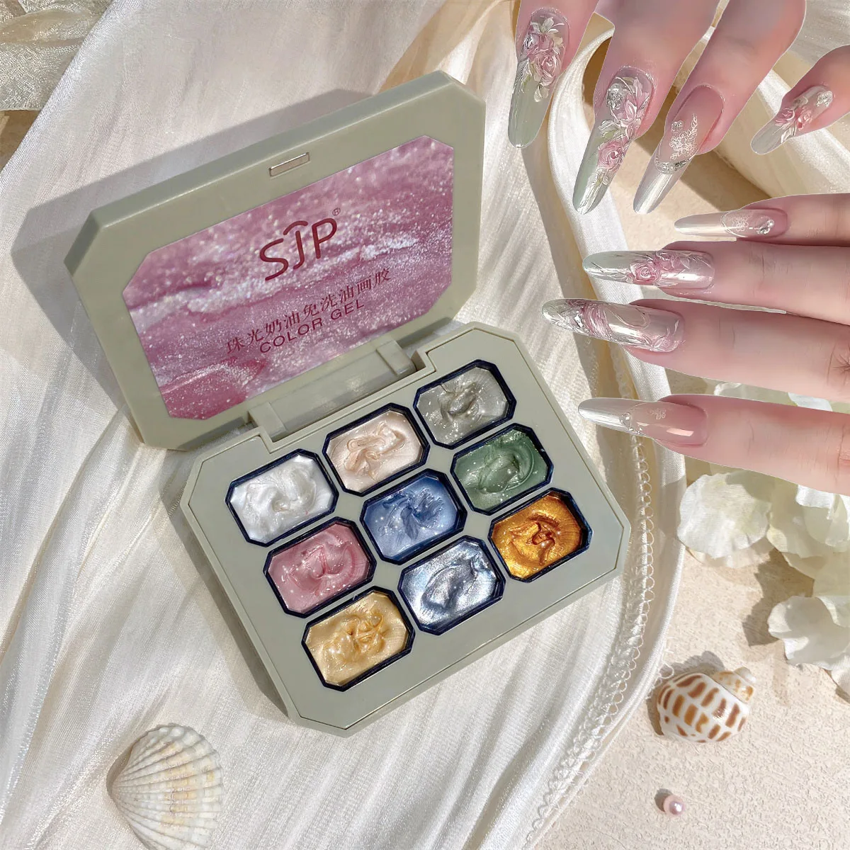 1pc solid pearl cream oil painting glue no wash pat glue sparkling 3D 9-color thick nail art creation decoration DIY ins style
1pc solid pearl cream oil painting glue no wash pat glue sparkling 3D 9-color thick nail art creation decoration DIY ins style