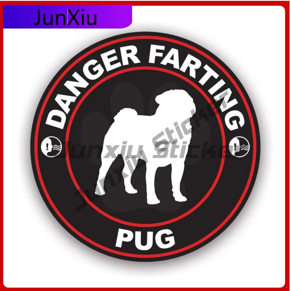 Danger Farting Pug Sun Resistant Weather Resistant Anime Style For Bumper Car Window Helmet Easy To Remove Removable Decor
Danger Farting Pug Sun Resistant Weather Resistant Anime Style For Bumper Car Window Helmet Easy To Remove Removable Decor