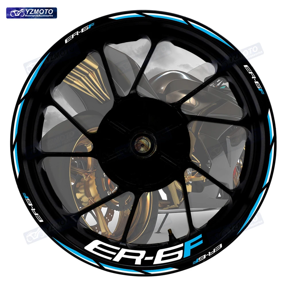 For ER-6F ER 6F Motorcycle Accessories Racing 17 Inch Front And Rear Wheel Hub Waterproof Sticker Reflective Rim Decal Stickers
For ER-6F ER 6F Motorcycle Accessories Racing 17 Inch Front And Rear Wheel Hub Waterproof Sticker Reflective Rim Decal Stickers