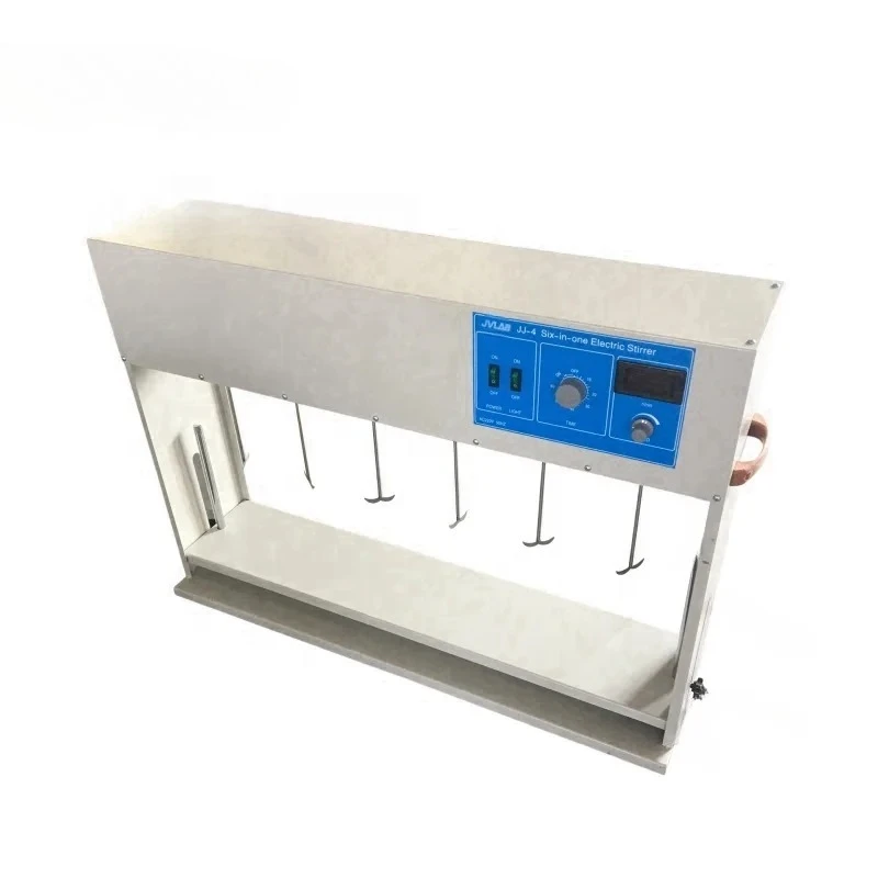 Digital Six-tank Tester 6-Channel Laboratory Mixer Synchronous Agitator Flocculator Electric
Digital Six-tank Tester 6-Channel Laboratory Mixer Synchronous Agitator Flocculator Electric
