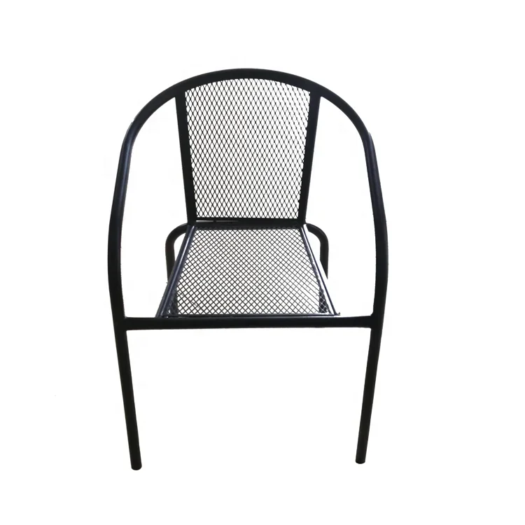 Factory wholesale cheap black metal garden outdoor furniture iron mesh restaurant dining chair
Factory wholesale cheap black metal garden outdoor furniture iron mesh restaurant dining chair