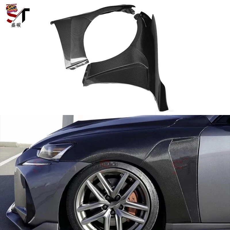 Suitable for Lexus IS300 carbon fiber fender car modification mudguard side surround fender kit
Suitable for Lexus IS300 carbon fiber fender car modification mudguard side surround fender kit