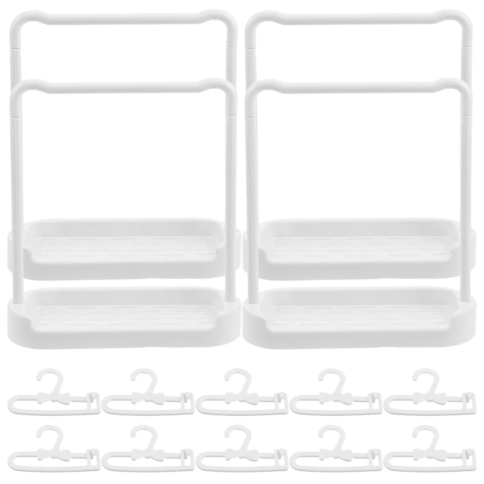 1Set Miniature Clothes Rack Compact Transparent Plastic Clothing Organizer for Dollhouse Wardrobes Outfit Display Stand Clothes
1Set Miniature Clothes Rack Compact Transparent Plastic Clothing Organizer for Dollhouse Wardrobes Outfit Display Stand Clothes