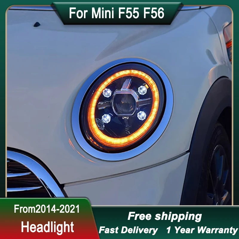 Автомобильная фара для BMW Mini F55 F56 2014-2021, улучшенная версия детской головной лампы, фара DRL, передняя лампа в сборе
Автомобильная фара для BMW Mini F55 F56 2014-2021, улучшенная версия детской головной лампы, фара DRL, передняя лампа в сборе
