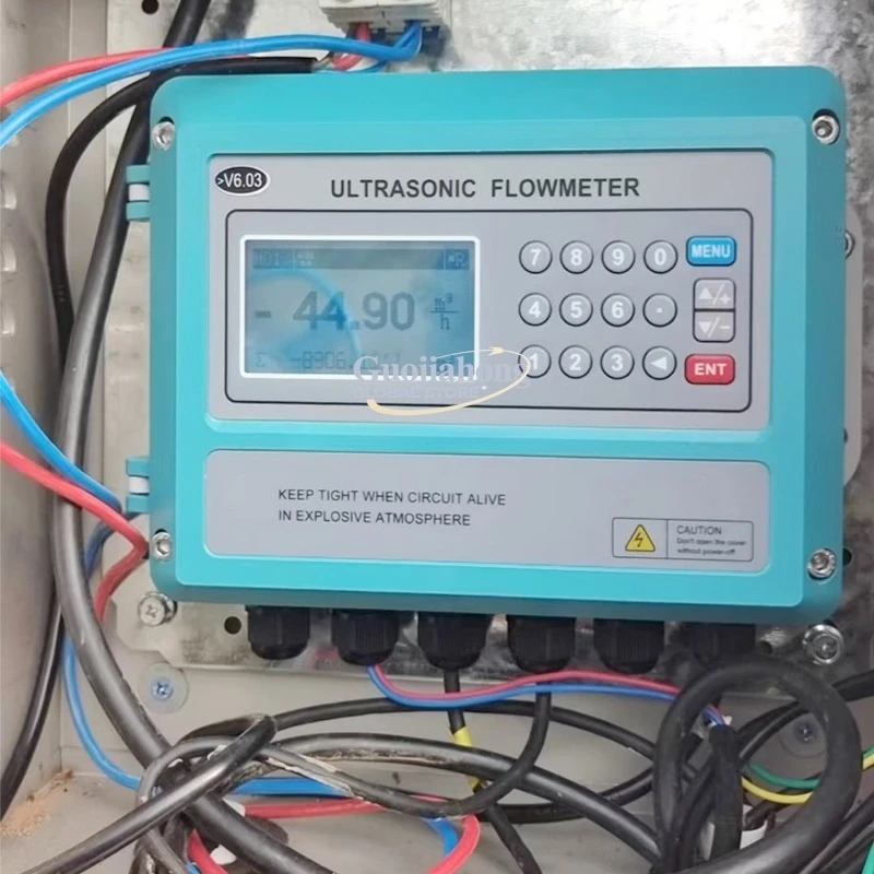 ±0.5% Accuracy Non-contact Measurement Wall Mounted Clamp on Ultrasonic Flow Meter for Water Treatment
±0.5% Accuracy Non-contact Measurement Wall Mounted Clamp on Ultrasonic Flow Meter for Water Treatment