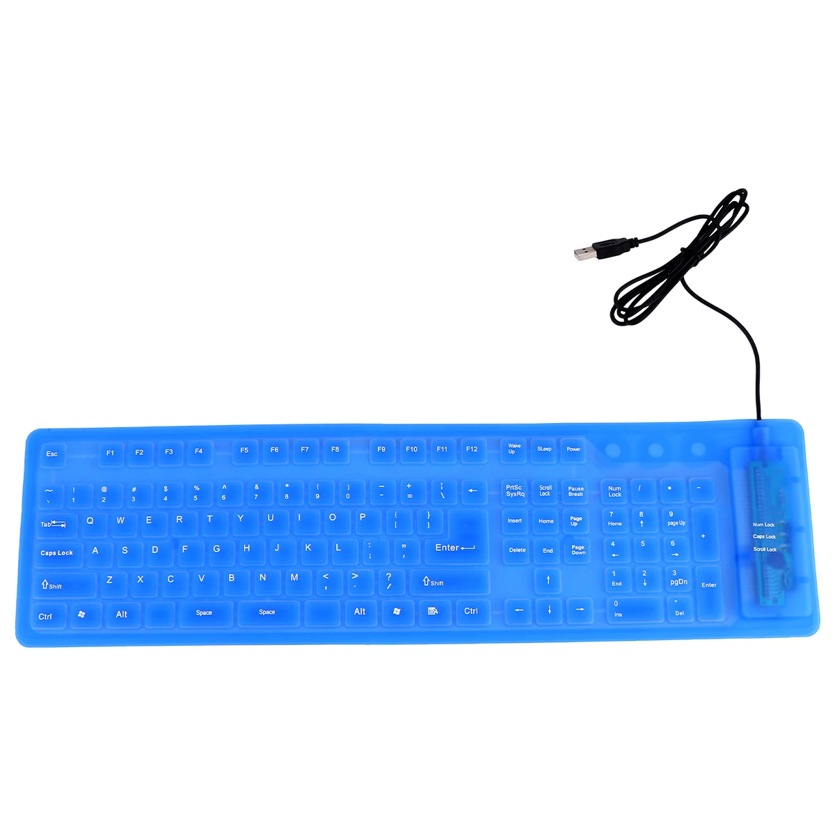 Ultra-thin Silicone Keyboard Keyboards That Can Be Washed Silent for Computer Wired Water Proof Travel
Ultra-thin Silicone Keyboard Keyboards That Can Be Washed Silent for Computer Wired Water Proof Travel