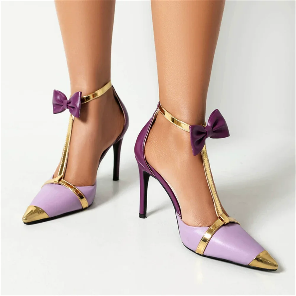 Spring and summer new pointed toe bag scalp stitching bow sexy women's shoes banquet dress large size thin high-heeled sandals
Spring and summer new pointed toe bag scalp stitching bow sexy women's shoes banquet dress large size thin high-heeled sandals