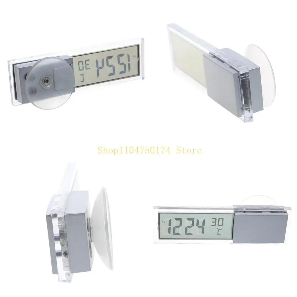 Mini 2 in 1 LCD Digital Auto Car Truck Clock + Thermometer for w/Suction Cup top sale
Mini 2 in 1 LCD Digital Auto Car Truck Clock + Thermometer for w/Suction Cup top sale
