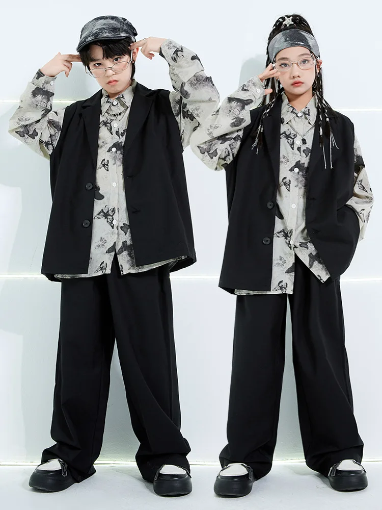 Street Dance Children's Trendy Performance CostumehiphopHip Hop Suit Vest Set Boys Children's Clothing Female Jazz Dance Catwalk
Street Dance Children's Trendy Performance CostumehiphopHip Hop Suit Vest Set Boys Children's Clothing Female Jazz Dance Catwalk