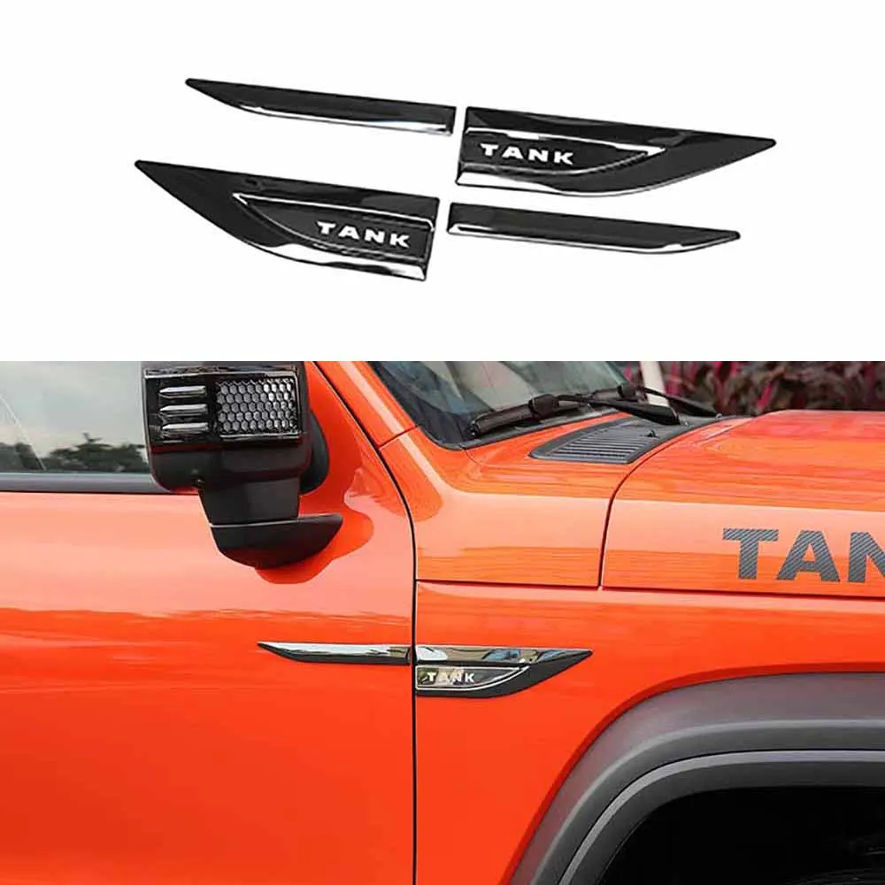 For Special Tank 300 2021-2024 Modified Vane Side Label Blade Car Label Fender Personalized Body Decoration Strip Accessories
For Special Tank 300 2021-2024 Modified Vane Side Label Blade Car Label Fender Personalized Body Decoration Strip Accessories