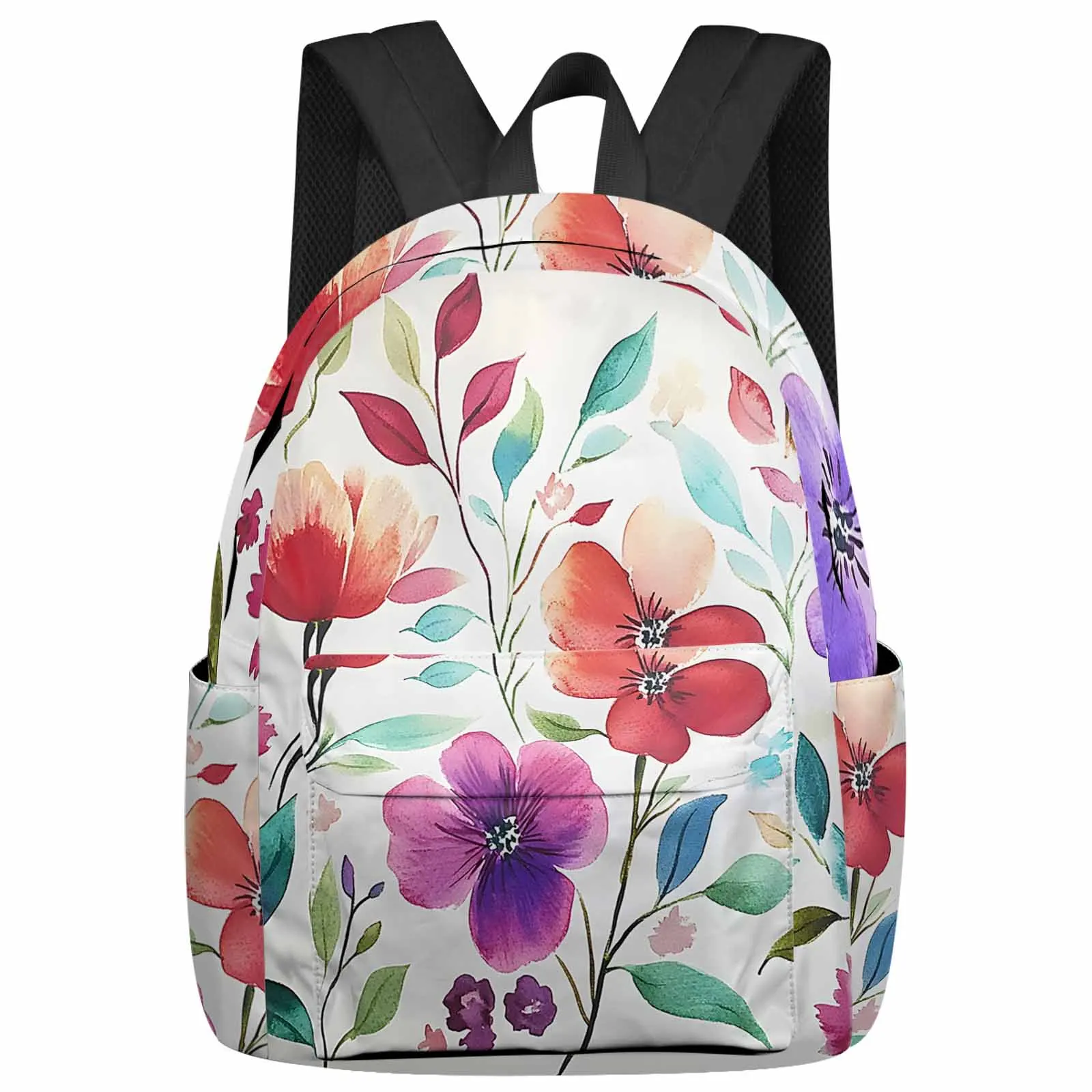 Watercolor Colorful Flower Backpack School Bags for Teenagers Students Laptop Bag Women's Casual Travel Backpack
Watercolor Colorful Flower Backpack School Bags for Teenagers Students Laptop Bag Women's Casual Travel Backpack