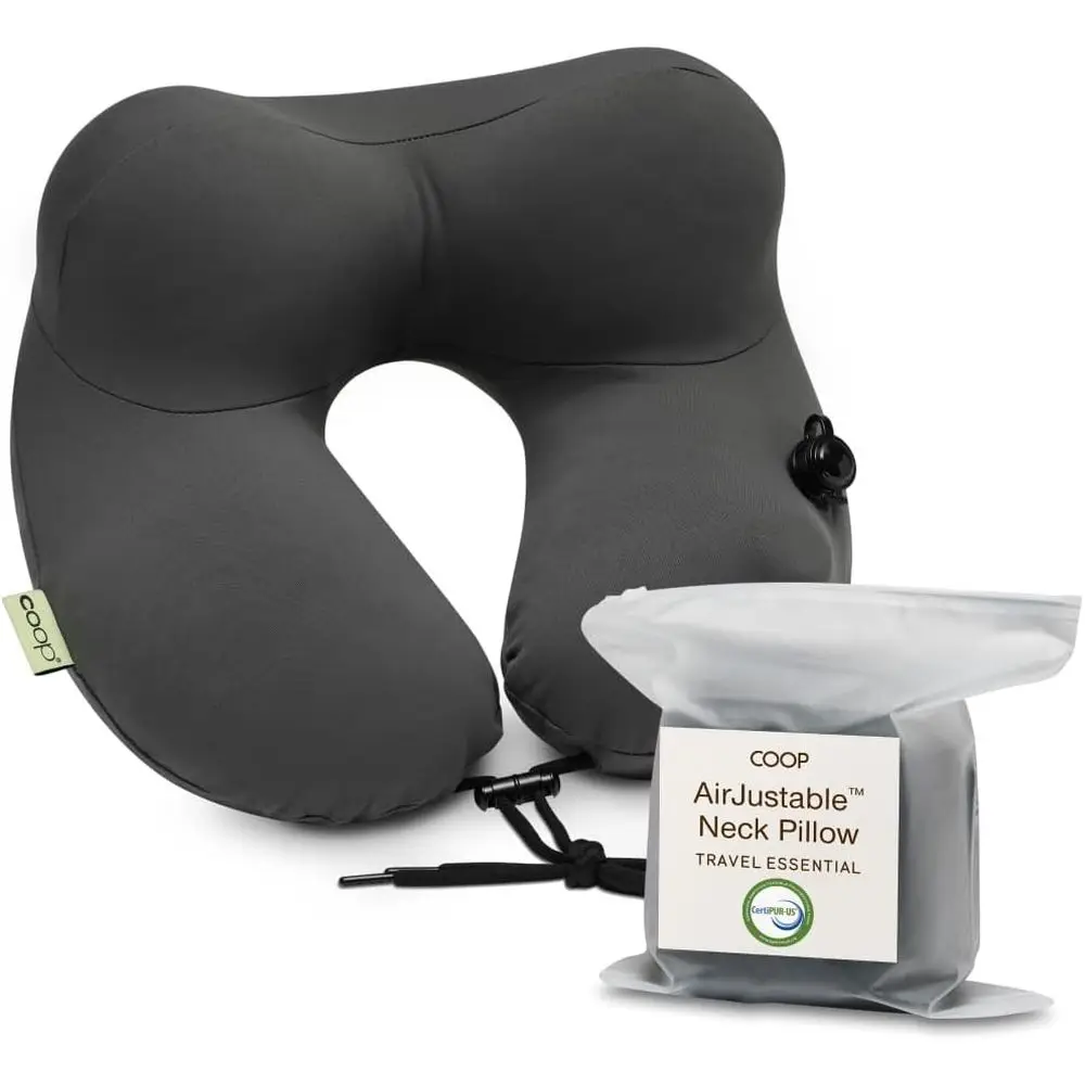Adjustable Travel Pillow with Neck and Chin Support, Compact Memory Foam, Cooling, Washable Cover for Airplane Essentials
Adjustable Travel Pillow with Neck and Chin Support, Compact Memory Foam, Cooling, Washable Cover for Airplane Essentials
