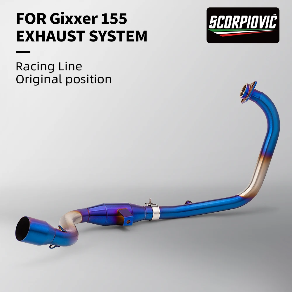 Motorcycle Exhaust Heade Pipe For GIXXER 155 GIXXER155 GSX150F SF155 Front Tube Link Pipe Connect 51MM muffler
Motorcycle Exhaust Heade Pipe For GIXXER 155 GIXXER155 GSX150F SF155 Front Tube Link Pipe Connect 51MM muffler