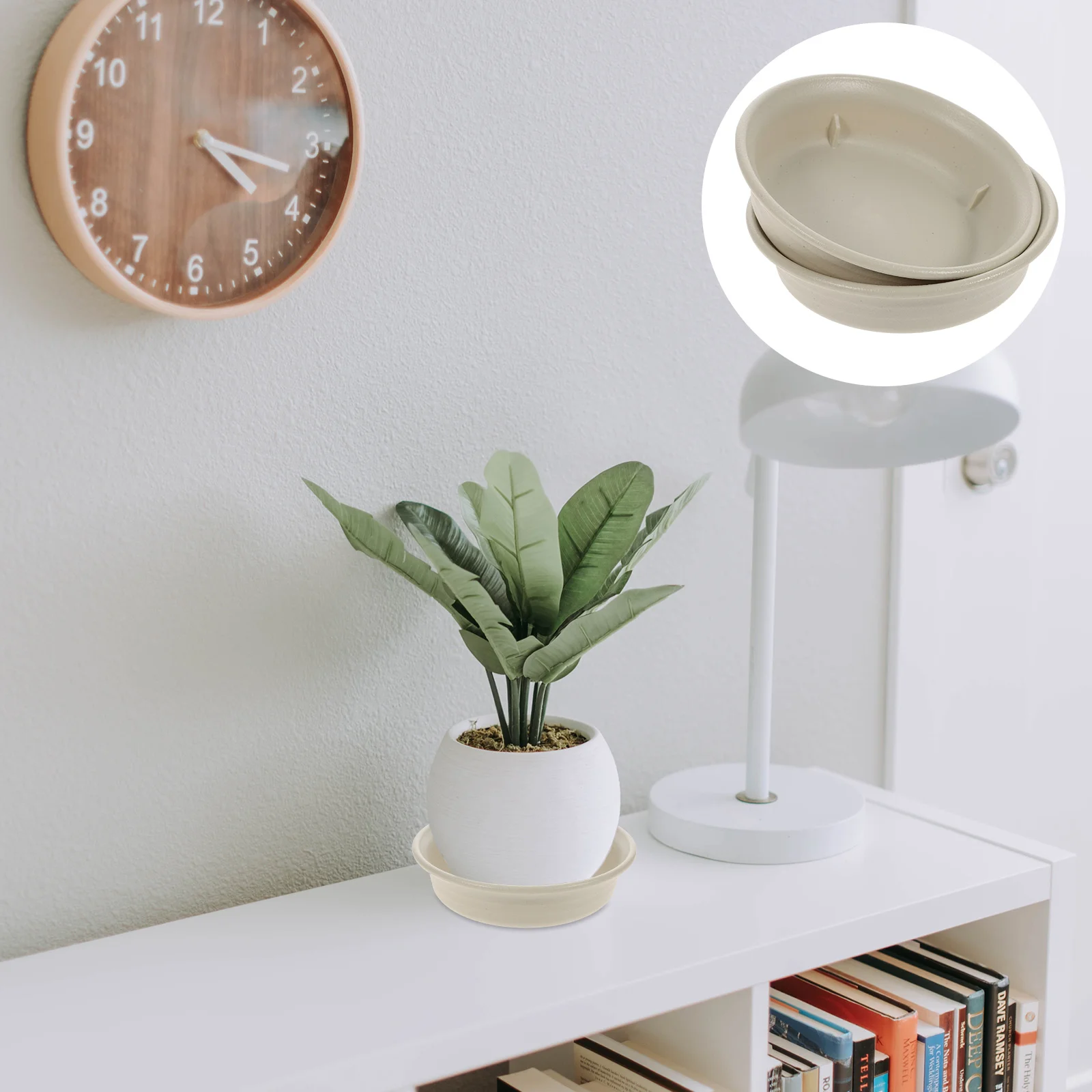 2 Pcs Potted Plant Flower Tray Plants Serving Round Plastic Pots Indoor Dishes Saucer
2 Pcs Potted Plant Flower Tray Plants Serving Round Plastic Pots Indoor Dishes Saucer