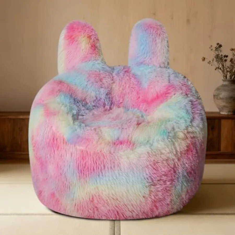 Fluffy Bean Bag Chair for with Plush Faux Fur Cover 2.5FT Memory Foam Bean Bag Chairs for Teens and Ultra Soft Sofa for Living
Fluffy Bean Bag Chair for with Plush Faux Fur Cover 2.5FT Memory Foam Bean Bag Chairs for Teens and Ultra Soft Sofa for Living