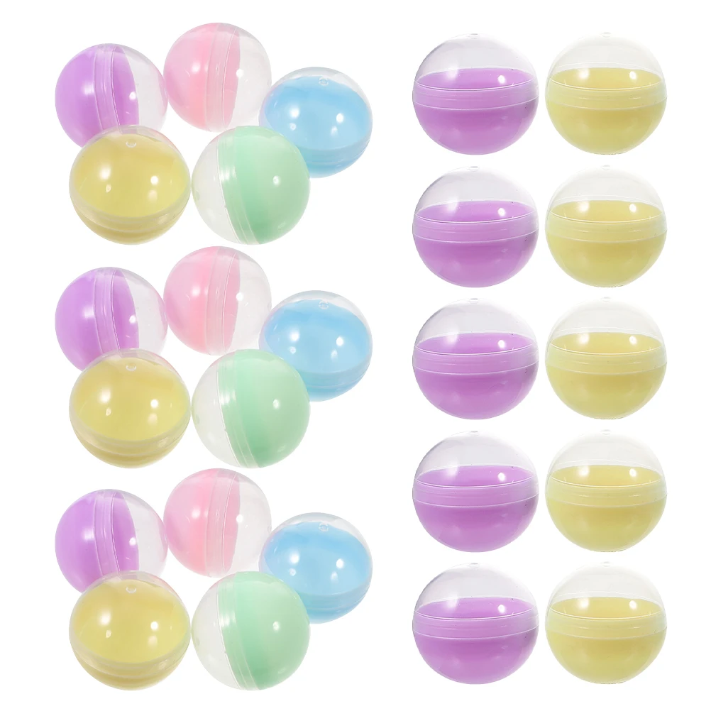 50pcs Macaron Color Shells Empty Capsules Fillable Containers Toy Balls for Claw Vending Bulk Packaging Party Favors
50pcs Macaron Color Shells Empty Capsules Fillable Containers Toy Balls for Claw Vending Bulk Packaging Party Favors