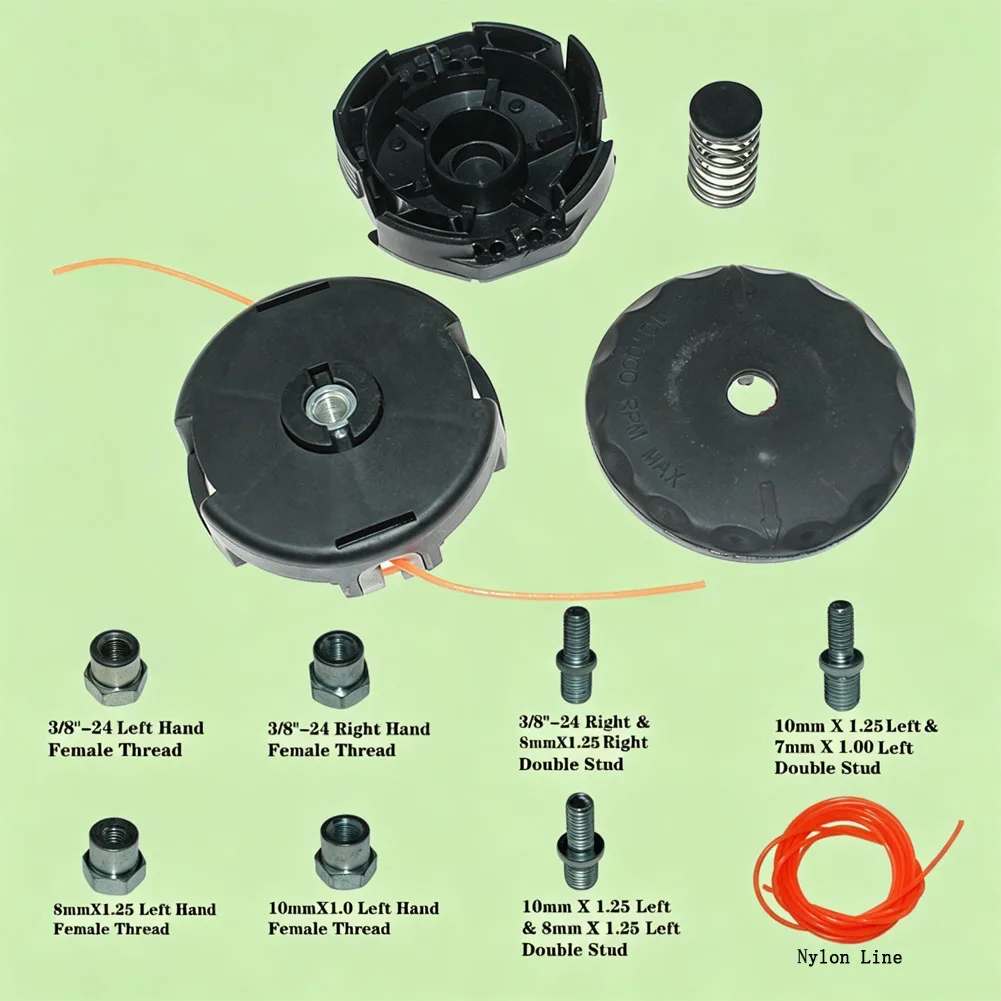 General Trimmer Head Fits For Echo RM-303E SRM-140D SRM-140DA SRM-200AE SRM-200BE SRM-200CE SRM-200D SRM-200DA SRM-201 SRM-201F
General Trimmer Head Fits For Echo RM-303E SRM-140D SRM-140DA SRM-200AE SRM-200BE SRM-200CE SRM-200D SRM-200DA SRM-201 SRM-201F