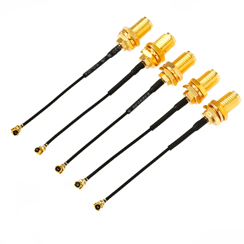 210PCS SMA Connector Cable Female to IPEX RF Coax Adapter Assembly RG1.13 5cm Pigtail Cable for PCI Wifi Card 4G module
210PCS SMA Connector Cable Female to IPEX RF Coax Adapter Assembly RG1.13 5cm Pigtail Cable for PCI Wifi Card 4G module