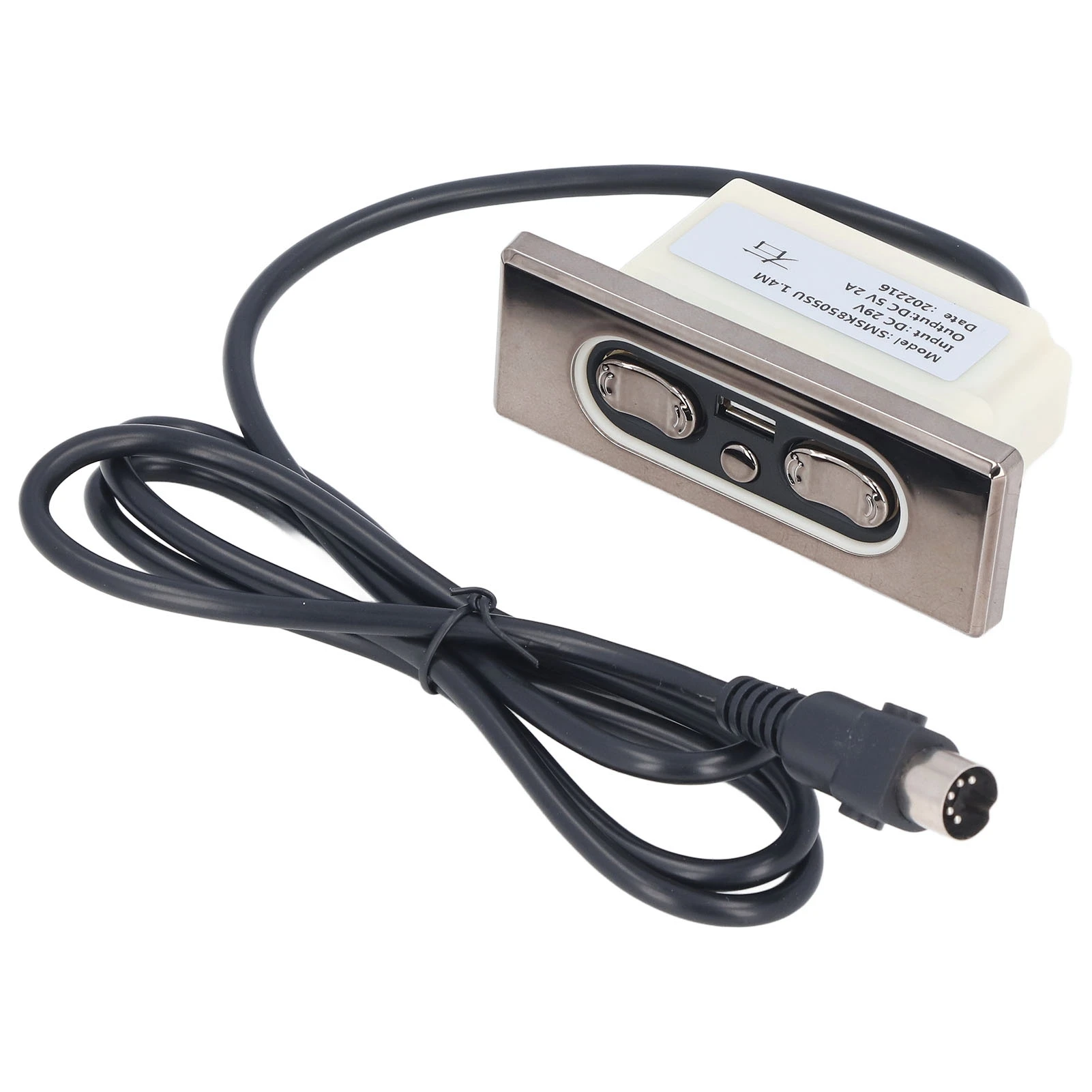 Recliner Hand Control Waterproof Recliner 29V 5 Buttons with USB Charging Port for DC Push Rod Motor for Electric Sofa Switch
Recliner Hand Control Waterproof Recliner 29V 5 Buttons with USB Charging Port for DC Push Rod Motor for Electric Sofa Switch