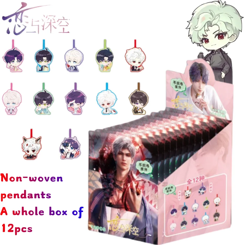 Слепая коробка Sylus Caleb Love and Deep Space, креативная высококачественная двумерная аниме-периферийная нетканая подвеска, подарки для студентов
Слепая коробка Sylus Caleb Love and Deep Space, креативная высококачественная двумерная аниме-периферийная нетканая подвеска, подарки для студентов