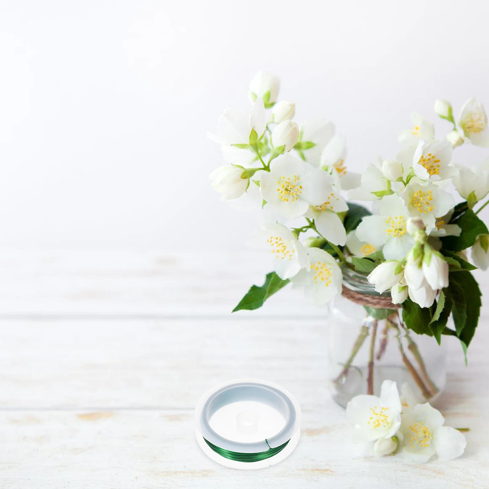 Color Iron Wire Roll 0.5mm Width 40m Length Durable Flexible for DIY Flower Bouquet Jewelry Beads String Wire Craft Decoration
Color Iron Wire Roll 0.5mm Width 40m Length Durable Flexible for DIY Flower Bouquet Jewelry Beads String Wire Craft Decoration