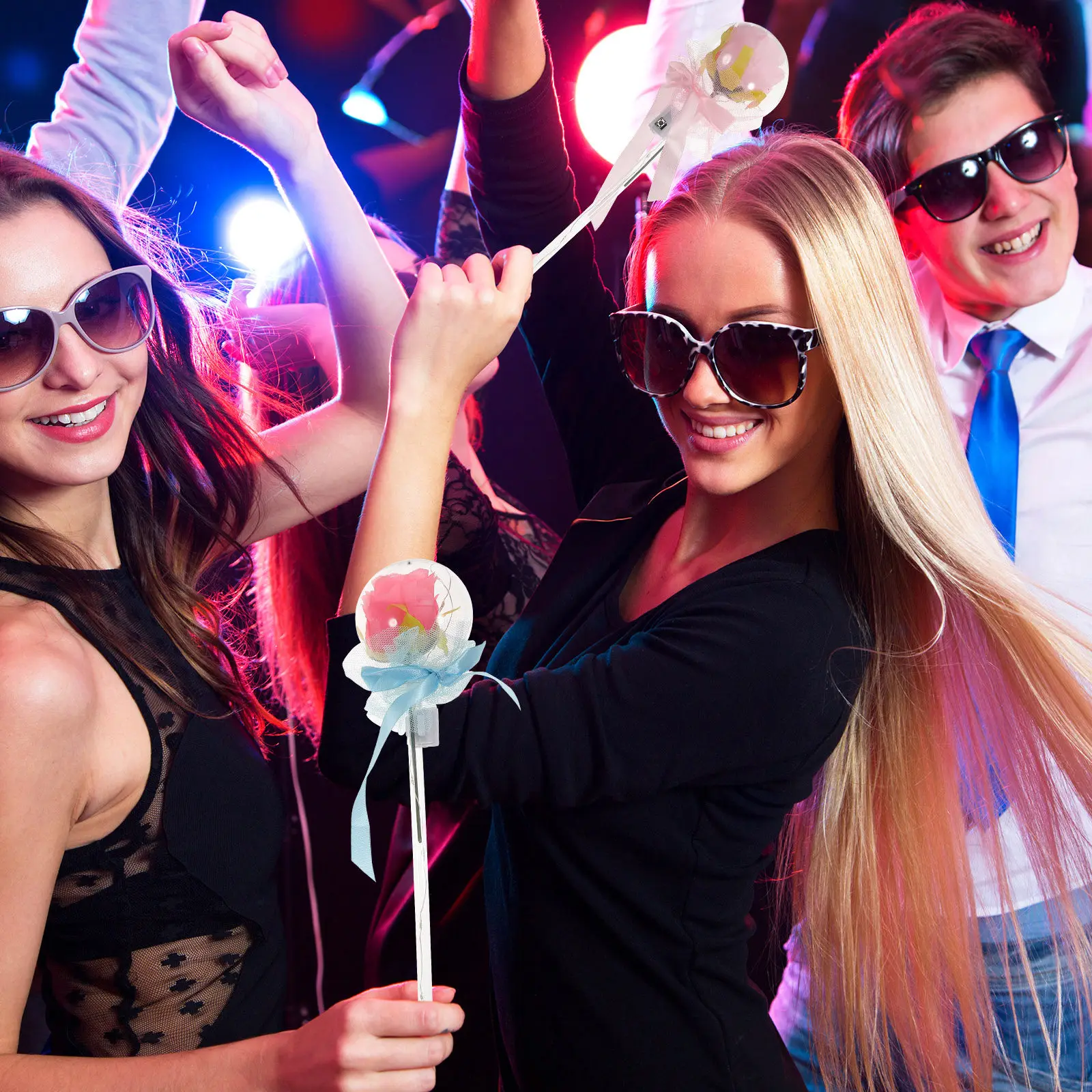 3Pcs Magical Glow Sticks Flashing Fairy Wand Brilliant Light Sticks for Concert Party Festival Bright Flash Rods
3Pcs Magical Glow Sticks Flashing Fairy Wand Brilliant Light Sticks for Concert Party Festival Bright Flash Rods