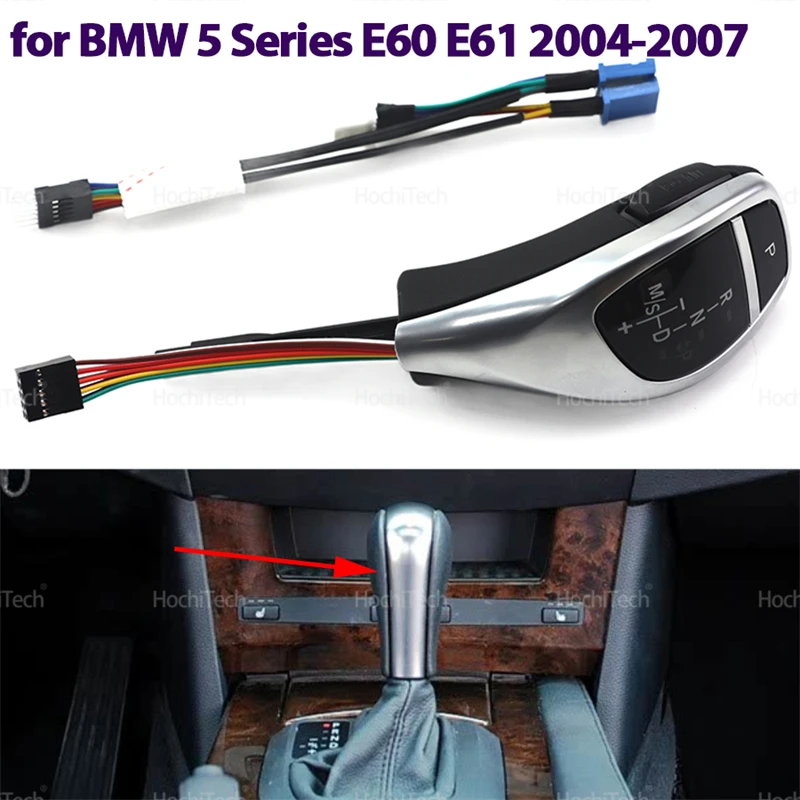 AT LED PU Leather Shift Knob Shift Lever Handball Shift Lever for BMW 5 Series E60 E61 Pre-facelift 2004 2005 2006 2007
AT LED PU Leather Shift Knob Shift Lever Handball Shift Lever for BMW 5 Series E60 E61 Pre-facelift 2004 2005 2006 2007