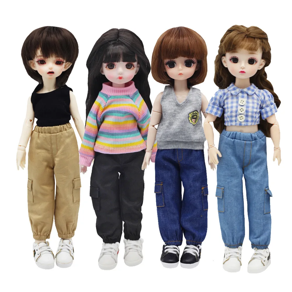 1/12 Scale Action Figure Doll Pants Trousers Casual Wear Costume Accessory for 6 inch Action Figures Clothing Dress Up Overalls
1/12 Scale Action Figure Doll Pants Trousers Casual Wear Costume Accessory for 6 inch Action Figures Clothing Dress Up Overalls