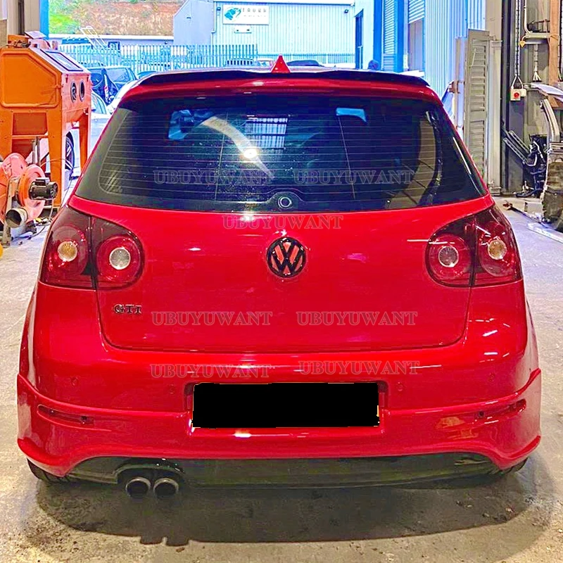 Спойлер для VW Golf 5 MK5 R32 GTI, высококачественный глянцевый черный Автомобильный спойлер из АБС-пластика
Спойлер для VW Golf 5 MK5 R32 GTI, высококачественный глянцевый черный Автомобильный спойлер из АБС-пластика