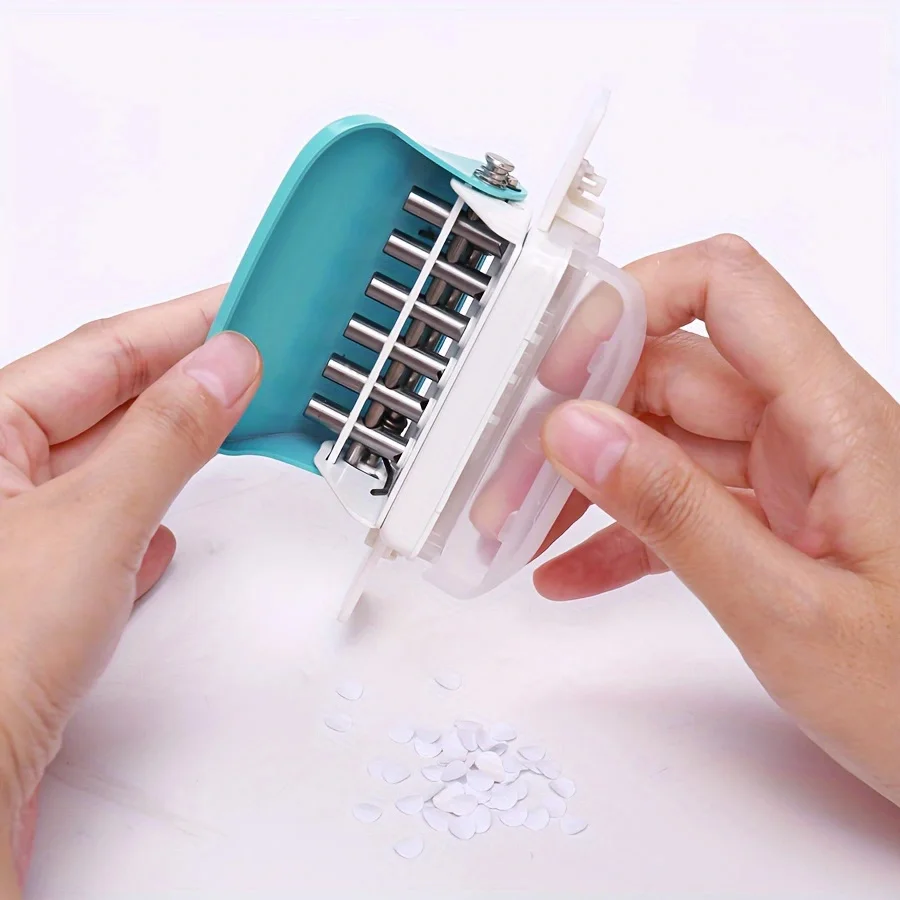 1pc 6-hole Punch, New High-value Loose-leaf Book DIY Binding Supplies,Notebook Journal Binding Office Paper Cutter-office
1pc 6-hole Punch, New High-value Loose-leaf Book DIY Binding Supplies,Notebook Journal Binding Office Paper Cutter-office