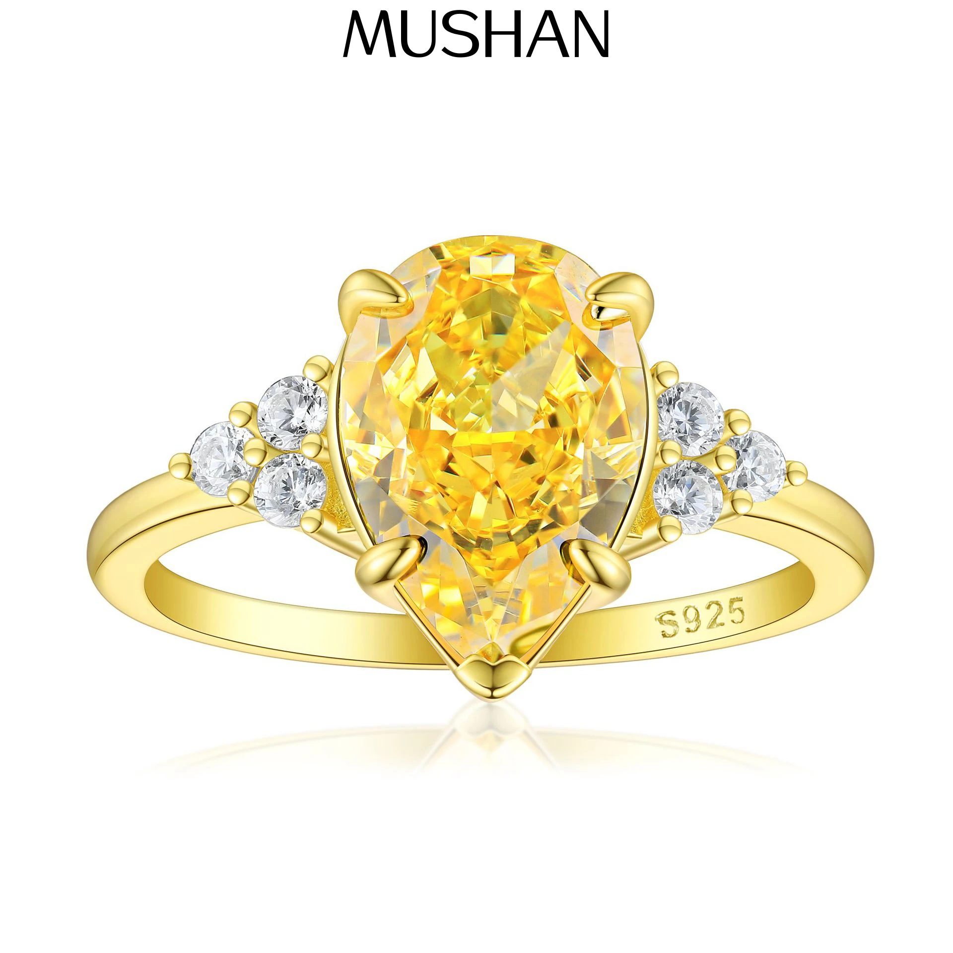 MuShan Jewelry 925 Sterling Silver Ring Wedding Band High Carbon Diamond Bachelorette Gift Bride Gift Women Rings Fine Jewelry
MuShan Jewelry 925 Sterling Silver Ring Wedding Band High Carbon Diamond Bachelorette Gift Bride Gift Women Rings Fine Jewelry