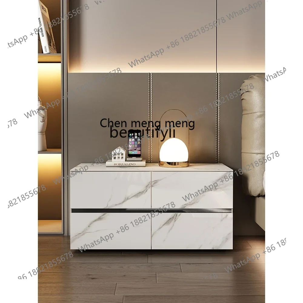 B178 Full rock slab chest, bedroom bedside table, light luxury, high-end storage, storage side cabinet2936
B178 Full rock slab chest, bedroom bedside table, light luxury, high-end storage, storage side cabinet2936